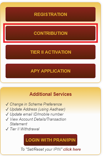 How to contribute to NPS online How to invest in NPS online kaise karein NPS mein online invest